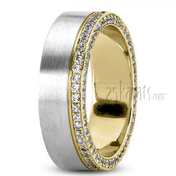 Diamond Edge Classic Wedding Ring - view 4