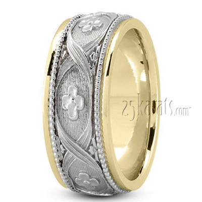 Elegant Hand Crafted Wedding Ring - view 3 of 7