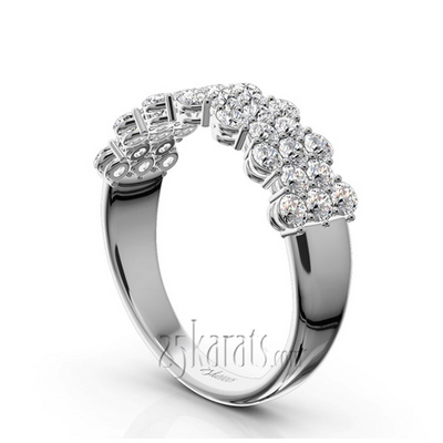 Floating Diamond Anniversary Band  (1 1/6 ct. tw.) - view 1 of 8