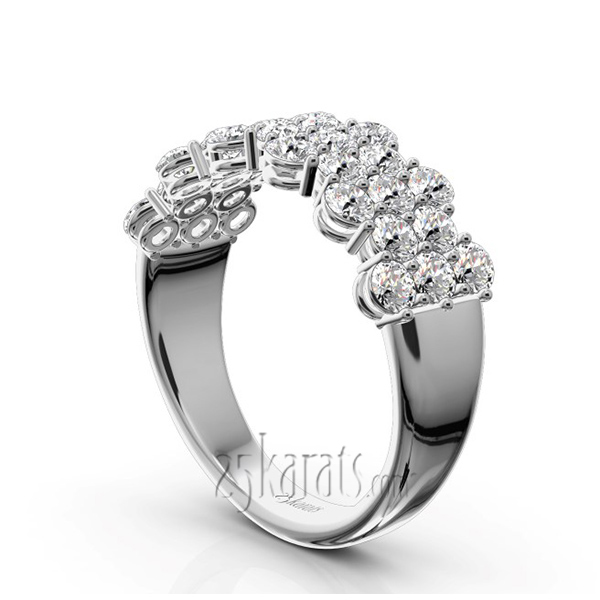 Floating Diamond Anniversary Band (1 3/8 ct. tw.) - view 2