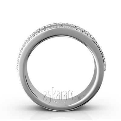 Baguette and Brilliant Round Diamond Anniversary Band (1 3/4 ct. tw.) - view 3 of 6