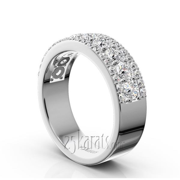 Beautiful Brilliant Woman Anniversary Band (1 1/4 ct. tw.) - view 2