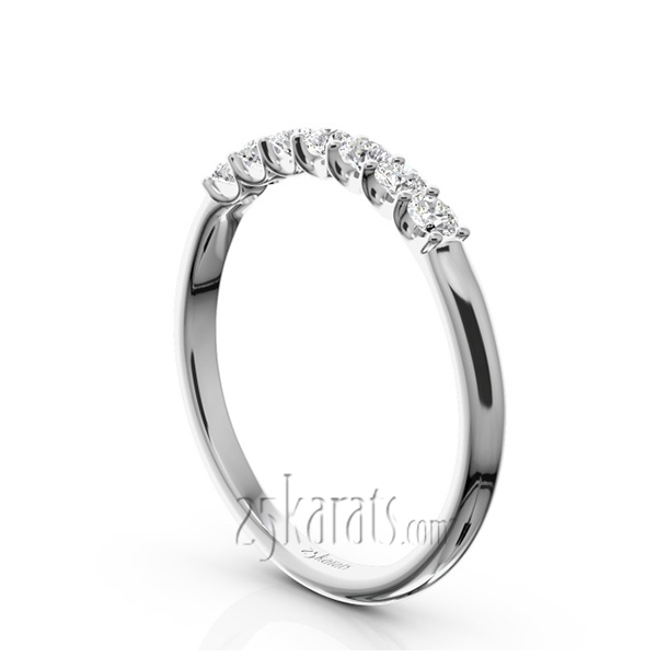 New Classic 7-Stone U-Prong Woman Ring (1/4 ct. tw.) - view 2