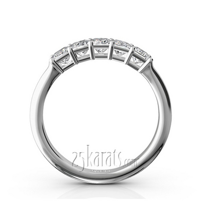 Traditional Basket Setting Princess Cut Woman Diamond Ring (3/4 ct. tw.) - view 3 of 8