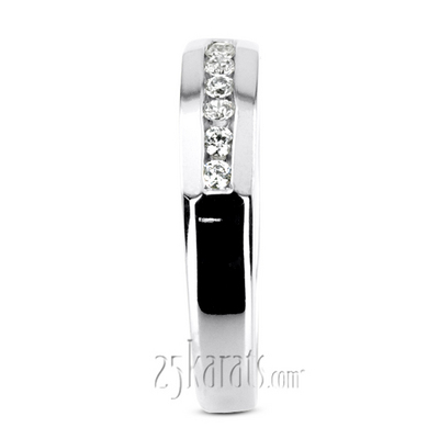 0.35 ct. Round Cut Diamond Man Ring - view 6 of 6