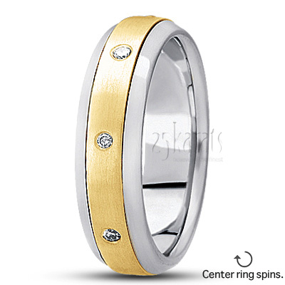 Classic Diamond Wedding Band - view 4