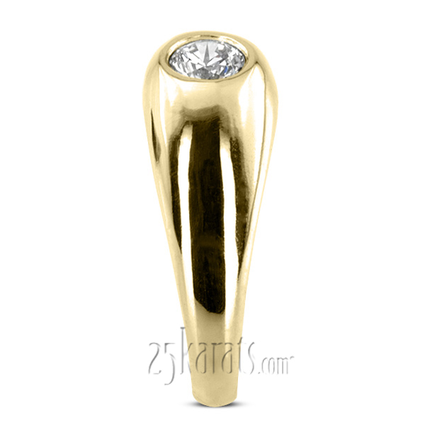 0.50 ct. Solitaire Diamond Men Ring - view 6