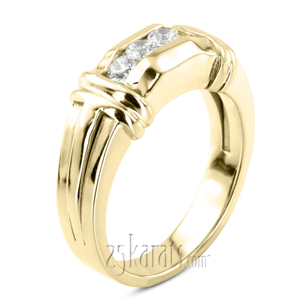 0.40 ct. Diamond Man Ring - view 2