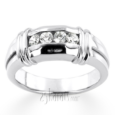 0.40 ct. Diamond Man Ring - view 3 of 6