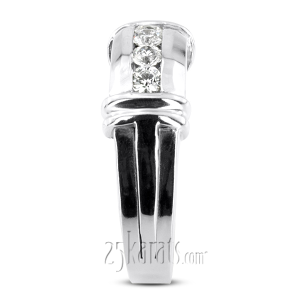 0.40 ct. Diamond Man Ring - view 5