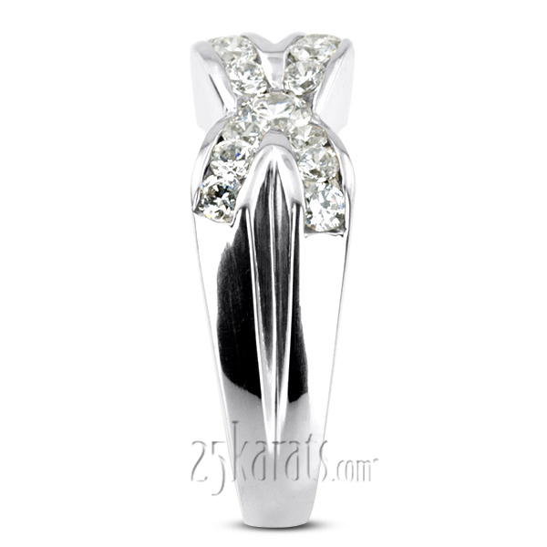 1.21 ct. Men Diamond Wedding Ring - view 6