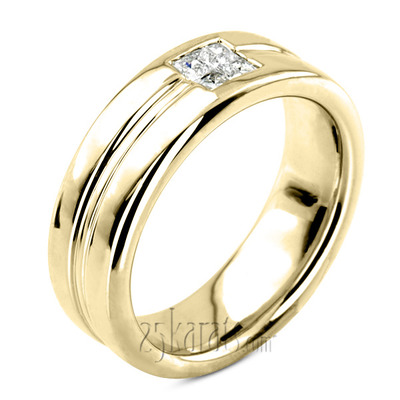 0.40 ct. Solitaire Men Diamond Ring - view 1 of 6