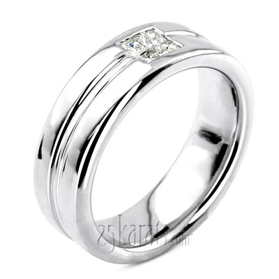 0.40 ct. Solitaire Men Diamond Ring - view 2 of 6