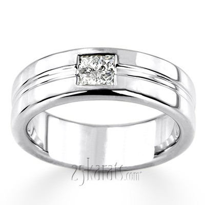 0.40 ct. Solitaire Men Diamond Ring - view 4 of 6