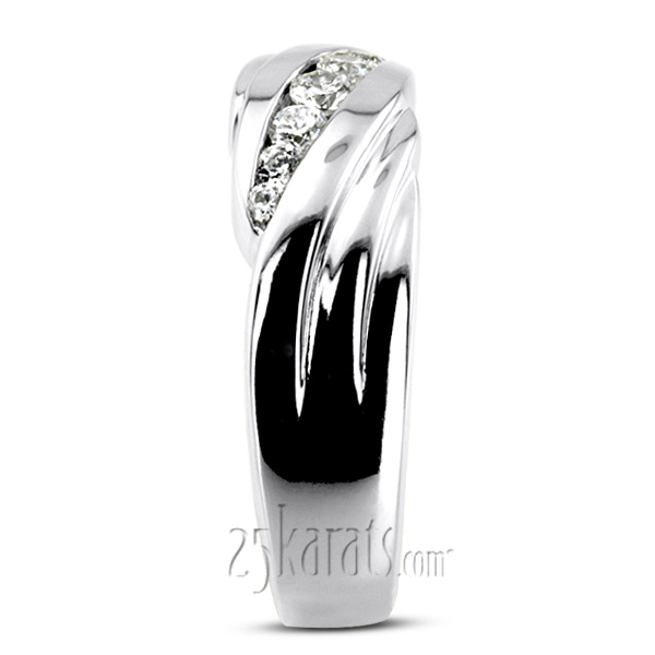 0.34 ct. Diamond Man Ring - view 5