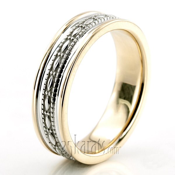 Antique Design Handmade Wedding Ring  - view 5