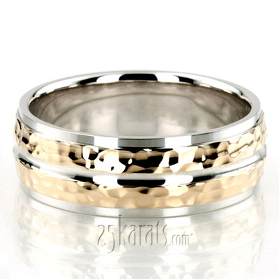 Fine Brush Finish Basic Designer Wedding Ring  - view 5 of 8