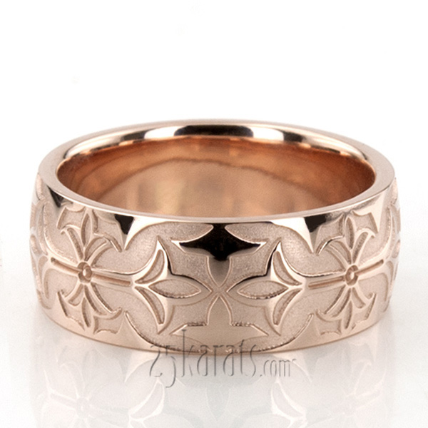 Bestseller Milled Design Wedding Ring - view 2