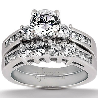 Round Cut Prong Set Diamond Engagement Ring (0.58 ct.tw.) - view 4 of 25