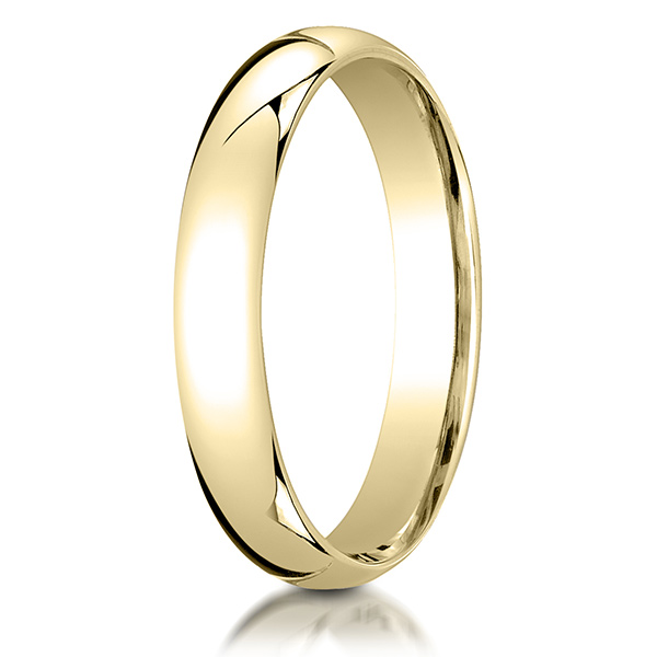 Benchmark Plain Dome Comfort Fit Wedding Band - view 5