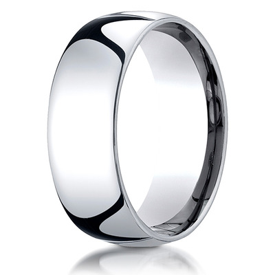 Benchmark Plain Dome Comfort Fit Wedding Band - view 11 of 12