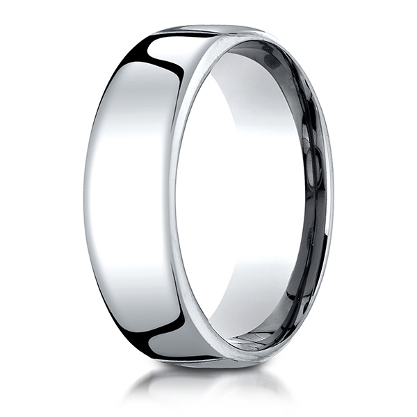 Benchmark Modern Comfort Fit Wedding Band - view 9