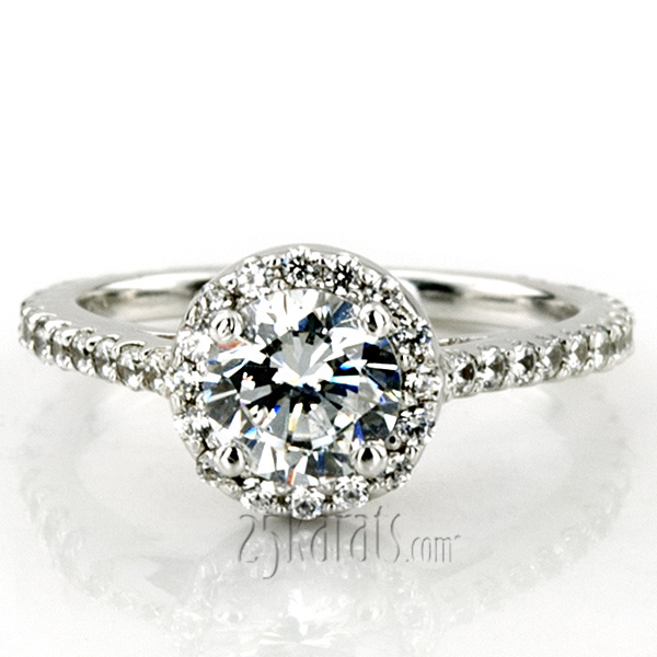 Diamond Engagement Ring (0.66 t.c.w.) - view 5