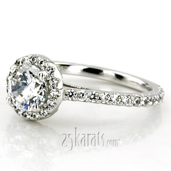 Diamond Engagement Ring (0.66 t.c.w.) - view 6