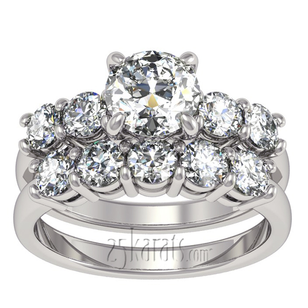 Timeless Basket Setting Diamond Engagement Ring(0.40 ct. tw.) - view 3