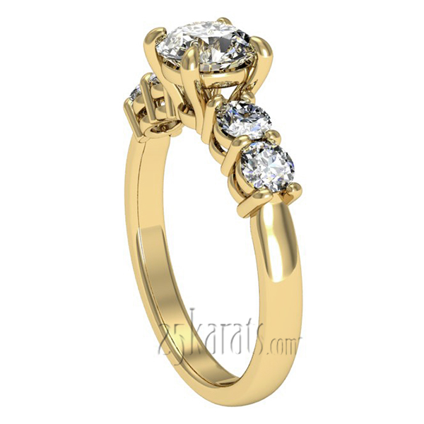 Timeless Basket Setting Diamond Engagement Ring(0.40 ct. tw.) - view 5