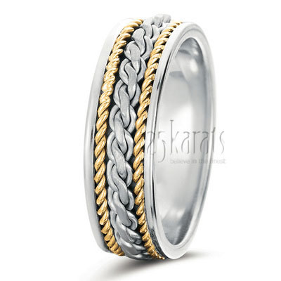 Attractive Handcrafted Wedding Ring - view 4 of 6