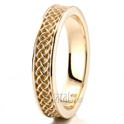 Celtic Knot Wedding Band - view 4 of 4