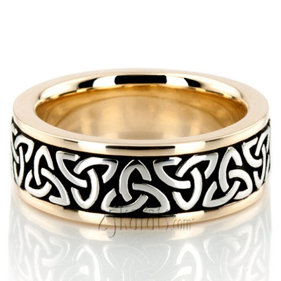 Trinity Celtic Knot Wedding Ring - view 2 of 9