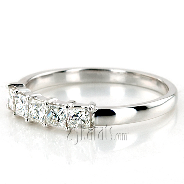 Traditional 5 Stone Women Anniversary Band (3/4 ct. tw.) - view 8