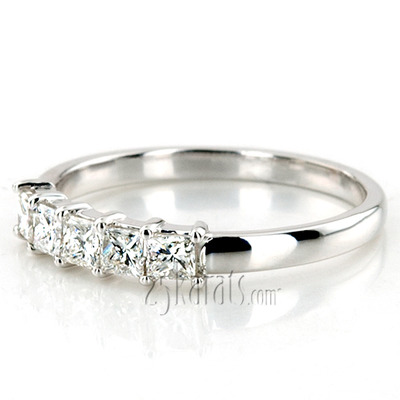 Traditional 5 Stone Women Anniversary Band (3/4 ct. tw.) - view 8 of 8