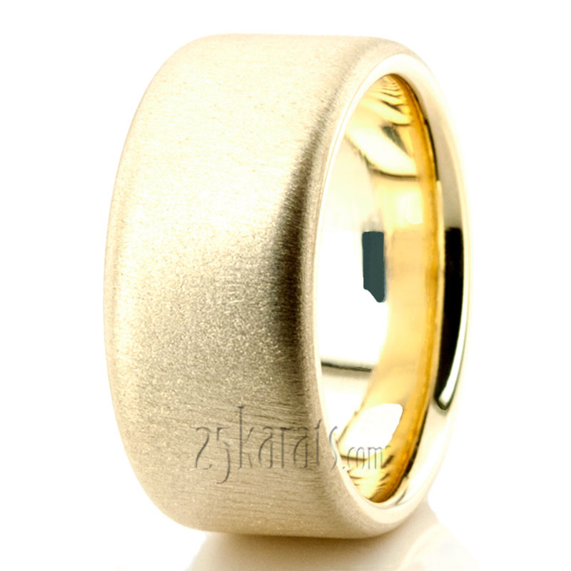 Soft-Edge Flat Comfort Fit Wedding Band - view 14