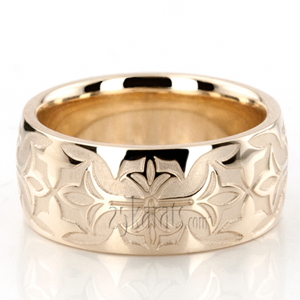 Bestseller Milled Design Wedding Ring - view 5