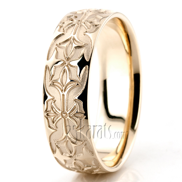 Bestseller Milled Design Wedding Ring - view 6