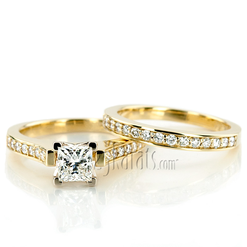 0.24 ct. Diamond Bridal Ring - view 9