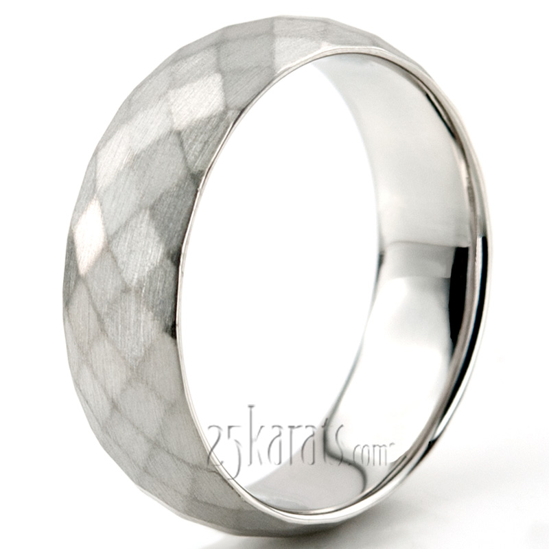 Diamond Cut Basic Wedding Ring  - view 4