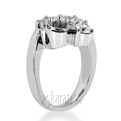 Journey Diamond Fancy Ring (0.50 ct.tw) - view 2