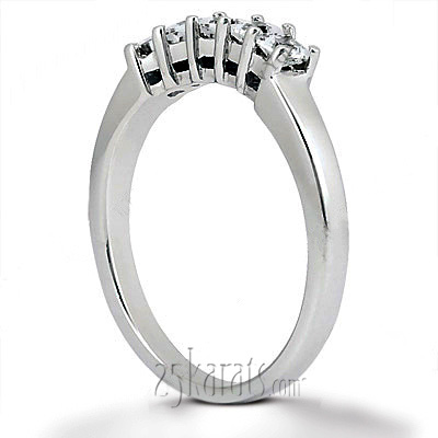 5-Stone Diamond Matching Band (1.00 ct.tw) - view 2