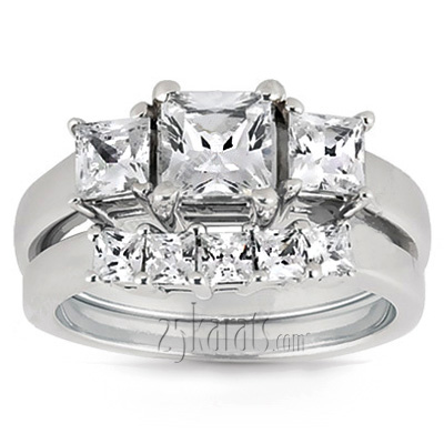 5-Stone Diamond Matching Band (1.00 ct.tw) - view 3