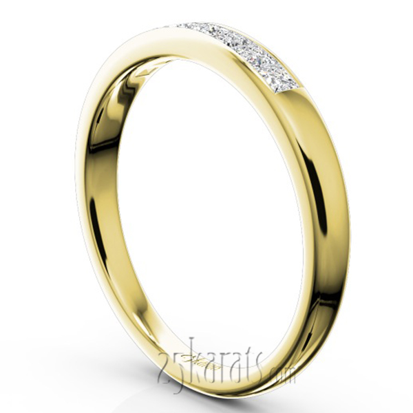 Newly Designed 7 Stone Princess Cut Diamond Anniversary Band (1/5 ct. tw.) - view 2