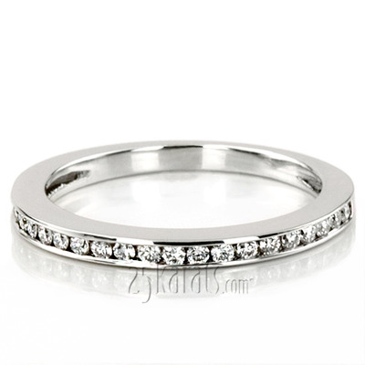 Classic Channel Set Ladies Diamond Wedding Ring (0.21 ct.tw) - view 1 of 1