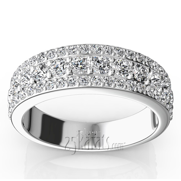 Beautiful Brilliant Woman Anniversary Band (1 ct. tw.) - view 9