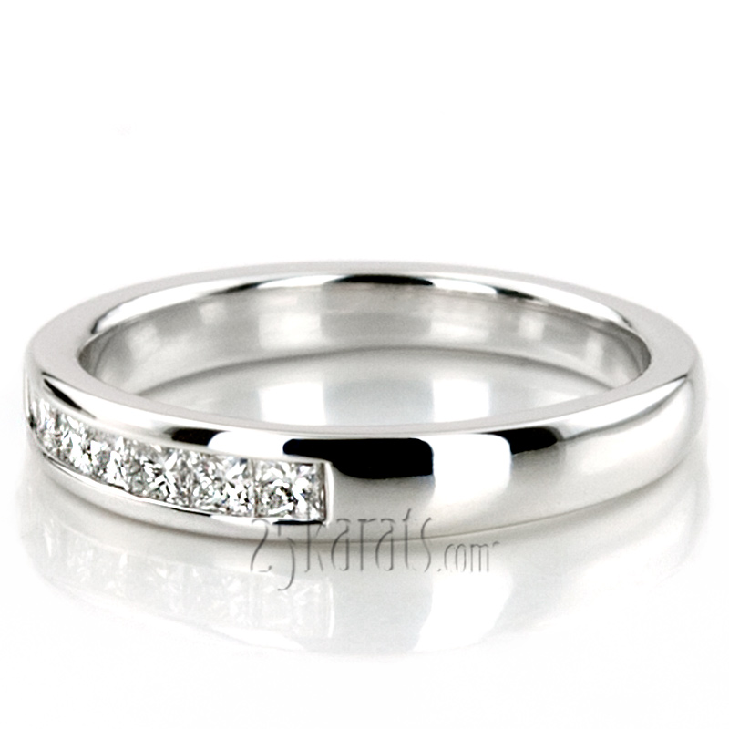 Newly Designed 7 Stone Princess Cut Diamond Anniversary Band (1/5 ct. tw.) - view 8