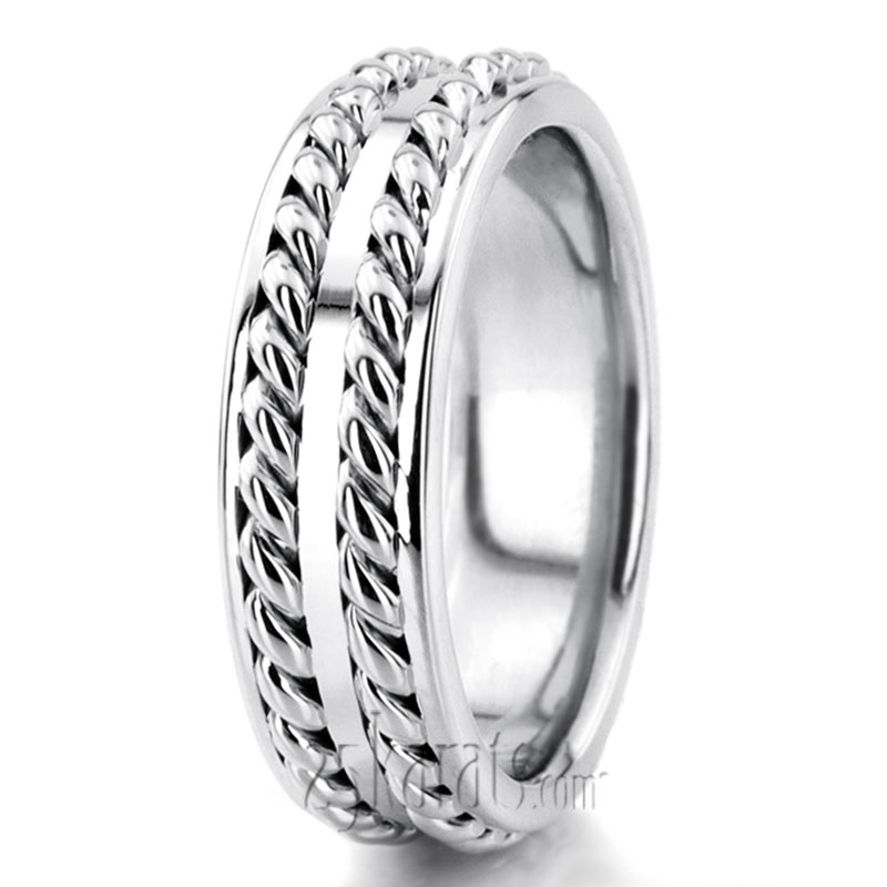 Traditional Handwoven Wedding Ring - view 4