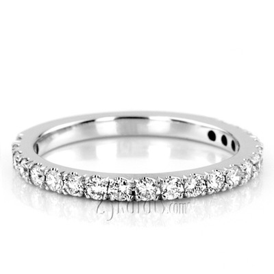 Micro Pave Set  Woman Diamond Ring (3/8 ct. tw.) - view 4 of 6