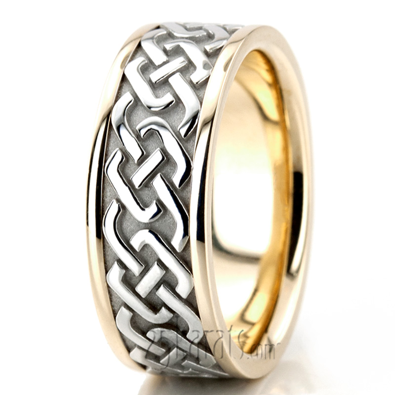 Sailors Celtic Knot Wedding Ring - view 5